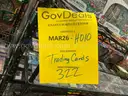 Collectibles: "Trading Cards" (MAR26-H010) 