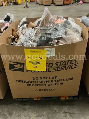 Apparel: Manually Sorted "Shoes, Handbags and Totes" (MAR26-0315X)