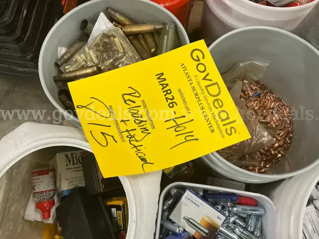 Firearm Parts & Accessories: "Reloading & Tactical Supplies" (MAR26-H014)