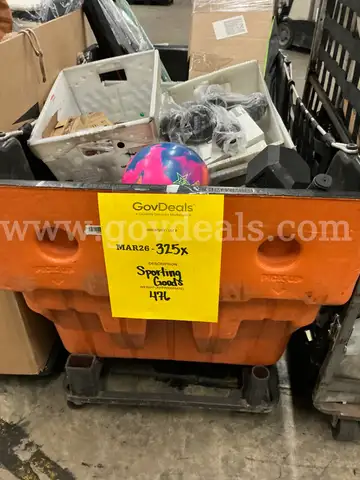 Sporting Goods: (MAR26-0325X)