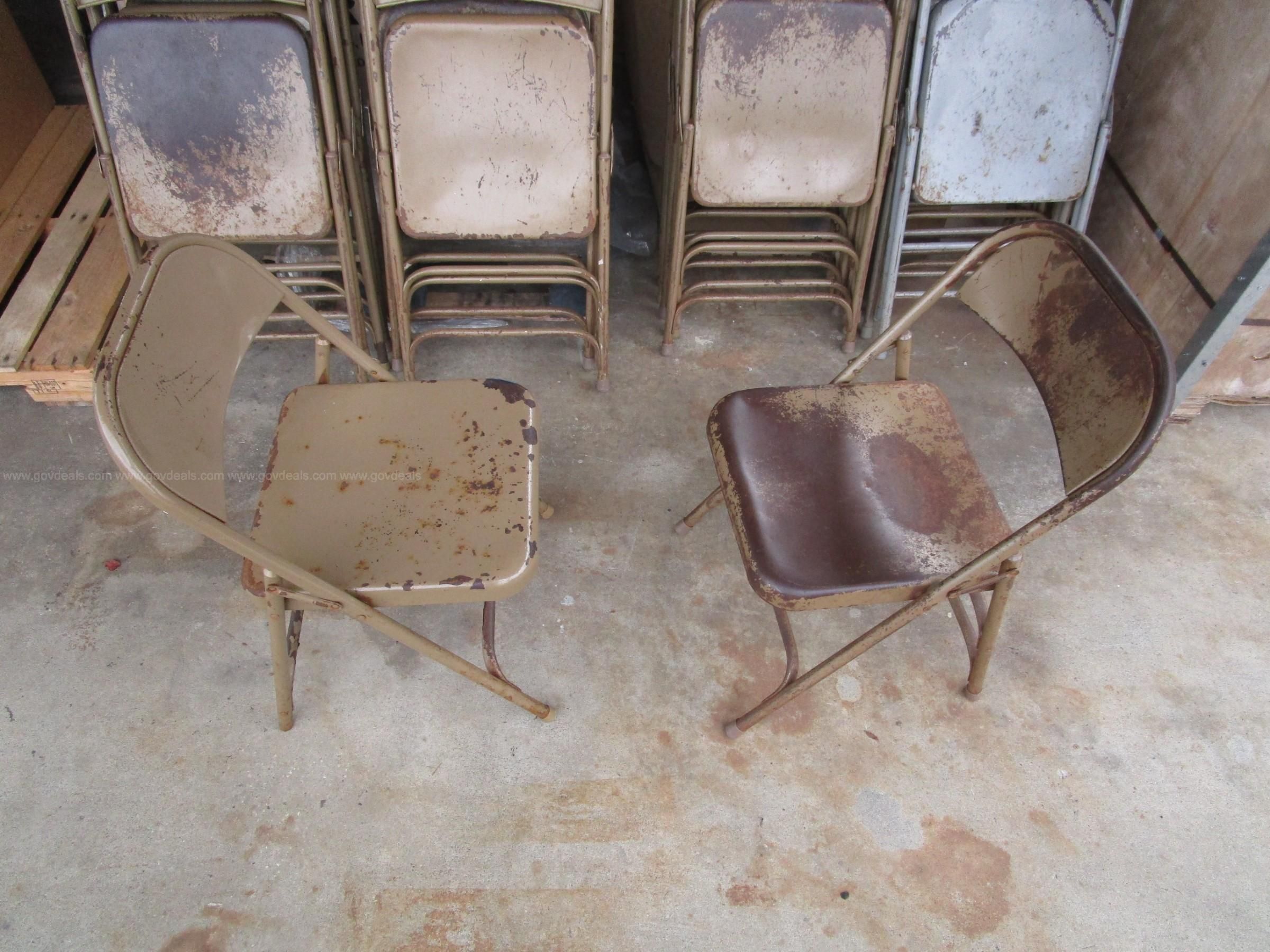 Used folding online chairs