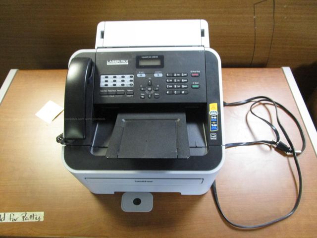 (1) USED BROTHER FAX MACHINE, INTELLIFAX 2840 | AllSurplus