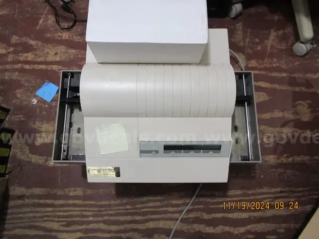 (1) DATA CARD, 220 PRINTING MACHINE