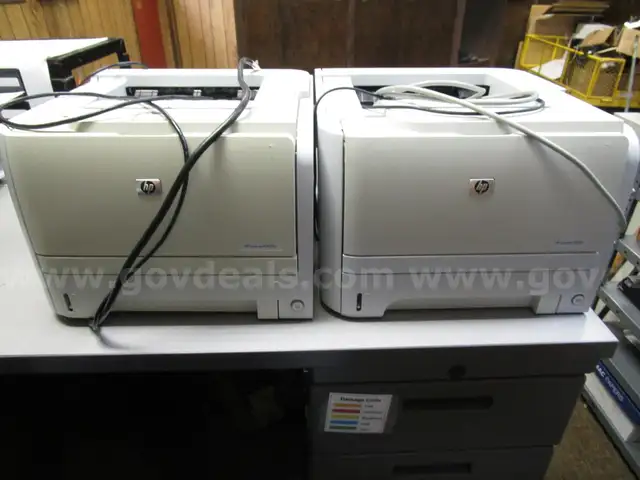 (1) USED HP LASERJET P2035n; (1) USED HP LASERJET P2035