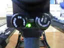USED SIRCHIE KRIME-SITE FINGERPRINTING SET; INCLUDES UV LIGHT, LENSES, AND BRACKETS
