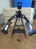 USED SIRCHIE KRIME-SITE FINGERPRINTING SET; INCLUDES UV LIGHT, LENSES, AND BRACKETS
