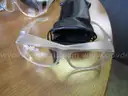 USED SIRCHIE KRIME-SITE FINGERPRINTING SET; INCLUDES UV LIGHT, LENSES, AND BRACKETS