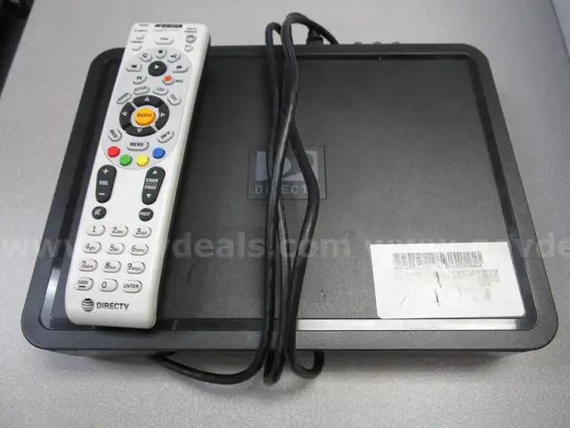 (1) USED DIRECTV RECEIVER, H24-200 W/ REMOTE, RC66RX