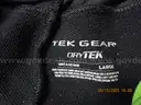 (7) USED/WASHED BLACK SWEATSHIRTS, PANTS &#x26; T-SHIRTS