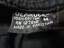 (7) USED/WASHED BLACK SWEATSHIRTS, PANTS &#x26; T-SHIRTS