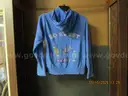 (3) USED/WASHED HOODED SWEAT JACKETS