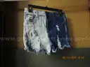 USED/WASHED PANTS, SHORTS, TOPS &#x26; CROPPED ZIPPERED HOODIE
