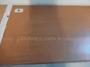 USED (1) STEELCASE DESK, BROWN TOP, 5-DRAWER RIGHT, (1) STEELCASE DESK, BROWN TOP, 2-DRAWER LEFT