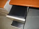 USED (1) STEELCASE DESK, BROWN TOP, 5-DRAWER RIGHT, (1) STEELCASE DESK, BROWN TOP, 2-DRAWER LEFT