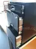 (2) USED STEELCASE DESKS; (2) USED VERTICAL FILE CABINETS