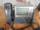 USED (1) CISCO IP PHONE 7965, (1) CISCO IP PHONE 7962, (1) PANASONIC PORT REPLICATOR, (1) BELKIN POWER SURGE PROTECTOR