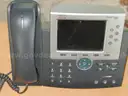 USED (1) CISCO IP PHONE 7965, (1) CISCO IP PHONE 7962, (1) PANASONIC PORT REPLICATOR, (1) BELKIN POWER SURGE PROTECTOR