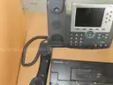 USED (1) CISCO IP PHONE 7965, (1) CISCO IP PHONE 7962, (1) PANASONIC PORT REPLICATOR, (1) BELKIN POWER SURGE PROTECTOR
