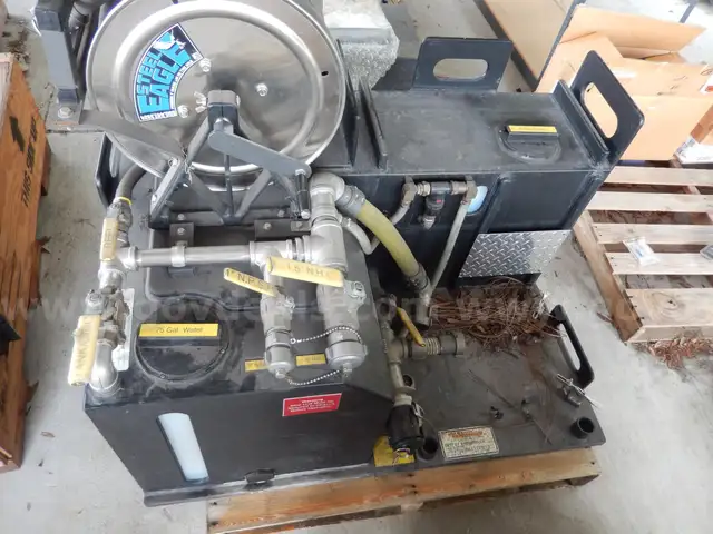 USED (1) 75 GALLON SKID TANK FOR WILDLAND FIRE, L-TYPE