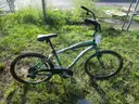 (3) USED BIKES: (1) AVALON 6061, (1) GLENDALE FITNESS SERIES, (1) SPRAYPAINTED BIKE
