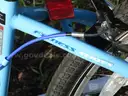 (3) USED BIKES: (1) AVALON 6061, (1) GLENDALE FITNESS SERIES, (1) SPRAYPAINTED BIKE