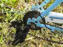 (3) USED BIKES: (1) AVALON 6061, (1) GLENDALE FITNESS SERIES, (1) SPRAYPAINTED BIKE