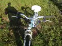 (3) USED BIKES: (1) AVALON 6061, (1) GLENDALE FITNESS SERIES, (1) SPRAYPAINTED BIKE
