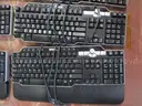 (9) USED DELL KEYBOARDS