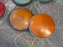 LARGE BATCH OF USED TRAFFIC LIGHTS: (7) CROSSWALK SIGNALS; (14) LIGHTS