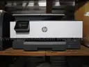 (1) USED HP OFFICEJET PRO PRINTER, 8025e; (1) USED HP LASERJET PRINTER, P2055dn