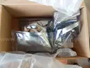 USED (1) ROD END GILLIG, (1) ALLISON TRANSMISSION COVER 29507434, (1) BOX OF ASSORTED BUS PARTS