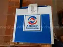 USED (1) ROD END GILLIG, (1) ALLISON TRANSMISSION COVER 29507434, (1) BOX OF ASSORTED BUS PARTS