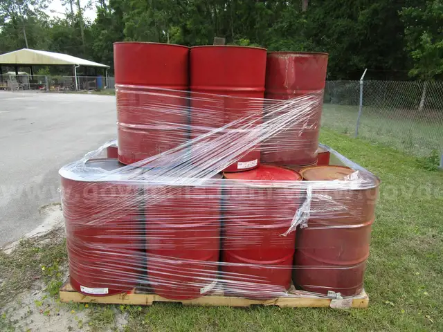 (16) USED METAL 50GAL DRUMS