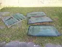 USED (6) ASSORTED CAR WINDOWS, LISTED BELOW