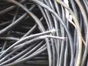 LARGE BUNDLES OF FIBER WIRE AND TRAFFIC CABLE