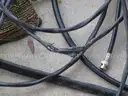 LARGE BUNDLES OF FIBER WIRE AND TRAFFIC CABLE
