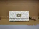 NEW, VANILLA CHECKBOOK WALLET