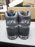 (1) USED PAIR 2-TONE GREY NIKE SHOES, SIZE 11