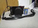 (1) USED BLACK, KODAK EASYSHARE Z8612 IS CAMERA W/ 2-KODAK BATTERIES