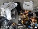 USED (1) BOX OF ASSORTED BUS PARTS