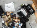 USED (1) BOX OF ASSORTED BUS PARTS
