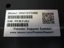 (1) USED LENOVO THINKPAD LAPTOP 20W7S1TH00/P15s, i7