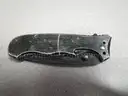 (4) USED KNIVES: (3) FOLDING, (1) FIXED-BLADE