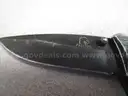 (4) USED KNIVES: (3) FOLDING, (1) FIXED-BLADE
