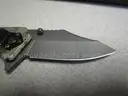 (4) USED KNIVES: (3) FOLDING, (1) FIXED-BLADE