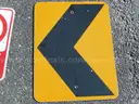 USED (6) TOW AWAY ZONE SIGNS, (3) CAUTION SIGNS, (1) ALL WAY SIGN