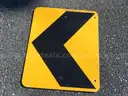 USED (6) TOW AWAY ZONE SIGNS, (3) CAUTION SIGNS, (1) ALL WAY SIGN
