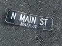 USED (1) DEAD END SIGN, (2) CAUTION SIGNS, (4) ARROW SIGNS, (1) TRAIL X-ING SIGN, (1) RIGHT LANE BIKE ONLY SIGN