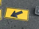 USED (1) DEAD END SIGN, (2) CAUTION SIGNS, (4) ARROW SIGNS, (1) TRAIL X-ING SIGN, (1) RIGHT LANE BIKE ONLY SIGN