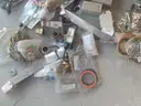 USED (1) BOX OF ASSORTED BUS HARDWARE AND PARTS
